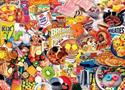 Flashbacks Breakfast of Champions 1000 Piece Jigsaw Puzzle