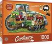 Tractor Shape 1000 Piece Jigsaw Puzzle