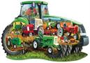 Tractor Shape 1000 Piece Jigsaw Puzzle