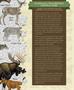 Mammals of Yellowstone National Park 1000 Piece Linen Jigsaw Puzzle