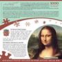 Mona Lisa 1000 Piece Linen Jigsaw Puzzle