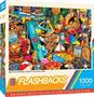 Flashbacks Beach Time Flea Market 1000 Piece Jigsaw Puzzle