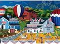 Stars and Stripes 1000 Piece Linen Finish Jigsaw Puzzle
