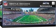 Seattle Seahawks Stadium NFL 1000 Piece Panoramic Jigsaw Puzzle
