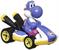 Mario Kart Hot Wheels 1:64 Diecast Car | Blue Yoshi