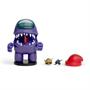 Among Us 4.5 Inch Figure with Stamper | Purple Imposter