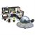 Rick and Morty Spaceship & Garage 294-Piece Construction Set w/ Rick & Morty