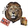 I AM Lion 550 Piece Animal Head-Shaped Jigsaw Puzzle