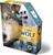 I AM Wolf 550 Piece Animal Head-Shaped Jigsaw Puzzle