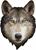 I AM Wolf 550 Piece Animal Head-Shaped Jigsaw Puzzle