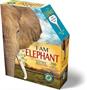 I AM Elephant 700 Piece Animal Head-Shaped Jigsaw Puzzle
