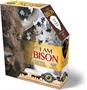 I AM Bison 550 Piece Animal Head-Shaped Jigsaw Puzzle