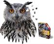 I AM Owl 550 Piece Animal Head-Shaped Jigsaw Puzzle