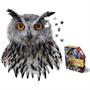 I AM Owl 550 Piece Animal Head-Shaped Jigsaw Puzzle