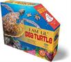 I AM Lil Sea Turtle 100 Piece Animal-Shaped Jigsaw Puzzle