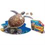 I AM Lil Sea Turtle 100 Piece Animal-Shaped Jigsaw Puzzle