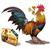 I AM Lil Rooster 100 Piece Animal-Shaped Jigsaw Puzzle