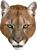 I AM Cougar 300 Piece Animal Head-Shaped Jigsaw Puzzle