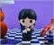The Addams Family Wednesday With Thing 8 Inch PVC Figural Bank