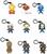 Marvel Guardians of the Galaxy Vol. 3 3D Foam Bag Clip | 1 Random