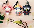 Hello Kitty x Naruto 3D Foam Figural Bag Clip 3-Piece Set | SDCC 2022 Exclusive
