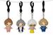 The Golden Girls 4-Piece Foam Figural Backpack Clip Figure Box Set Toynk Exclusive