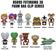 Futurama 3D Figural Foam Bag Clip | 1 Random
