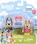 Bluey Action Figure 2 Pack | Pool Time Bluey & Bingo
