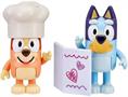 Bluey Fancy Restaurant Action Figure 2 Pack | Bluey & Bingo