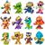 Treasure X S7 Mini Monsters Action Figure Set