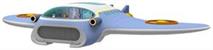 Octonauts Above & Beyond Octoray Lights & Sounds Transforming 13 Inch Playset