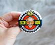 Stan Lee Excelsior Button Pin