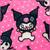 Sanrio Kuromi Silk-Touch Sherpa Throw Blanket | 50 x 60 Inches