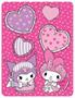 Sanrio My Melody & Kuromi 45 x 60 Inch Fleece Throw Blanket