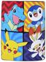 Pokemon Pikachu & Friends 46 x 60 Inch Silk Touch Throw Blanket
