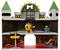Super Mario World of Nintendo 2.5 Inch Bowser's Castle Figure Playset