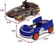 Sonic the Hedgehog Pull Back Racers | Sonic & Shadow