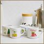 Star Wars Grogu Holiday Cuteness 4-Piece 10oz Stackable Ceramic Mug Set