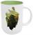 Star Wars Grogu Brush Badge 16oz Cappucino Mug