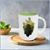 Star Wars Grogu Brush Badge 16oz Cappucino Mug