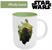 Star Wars Grogu Brush Badge 16oz Cappucino Mug