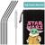 Star Wars The Child "Precious Cargo" Reusable Stainless Steel Straws 4 Pack