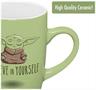 Star Wars Grogu "Believe In Yourself" 18oz Ceramic Latte Mug