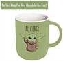 Star Wars Grogu "Be Fierce" 16oz Cappucino Mug