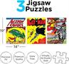 DC Comics 500 Piece Jigsaw Puzzles | Set of 3