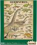 Smithsonian Herbivore Dinosaurs 500 Piece Jigsaw Puzzle