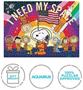 Peanuts Snoopy in Space 500 Piece Jigsaw Puzzle (Vertical Box)