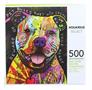 Dean Russo Beware Pit Bull 500 Piece Jigsaw Puzzle