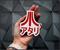 ATARI Japanese Logo Funky Chunky Magnet