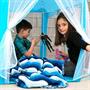 Blue Hexagon Fantasy Castle Play Tent | 53 x 47 x 55 Inches
